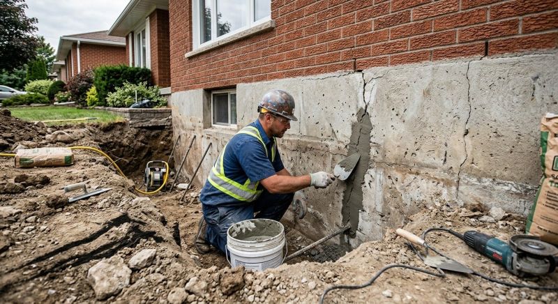 Basement Foundation Repair in Barberton, OH
