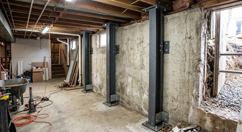 Basement Stabilization in Summit County, OH