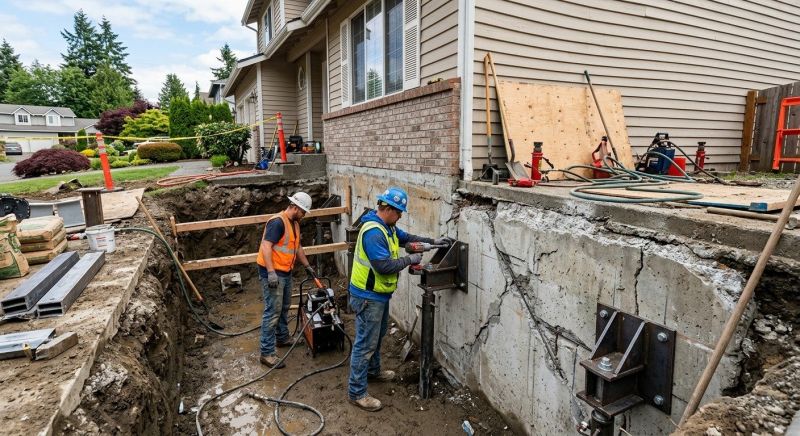 Building Foundation Repair in Barberton, OH