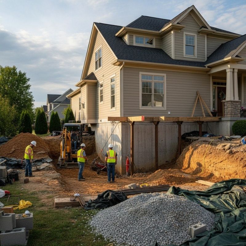 Building Foundation Repair in Hinckley, OH
