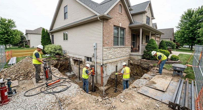 Building Foundation Repair in Rootstown, OH
