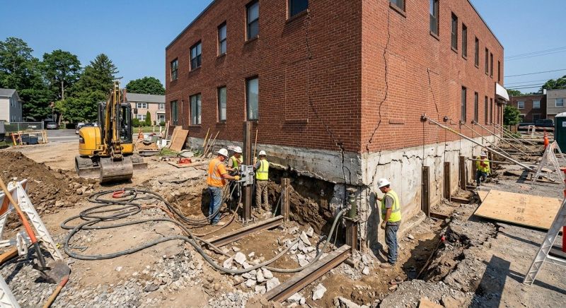 Building Foundation Repair in Wooster, OH