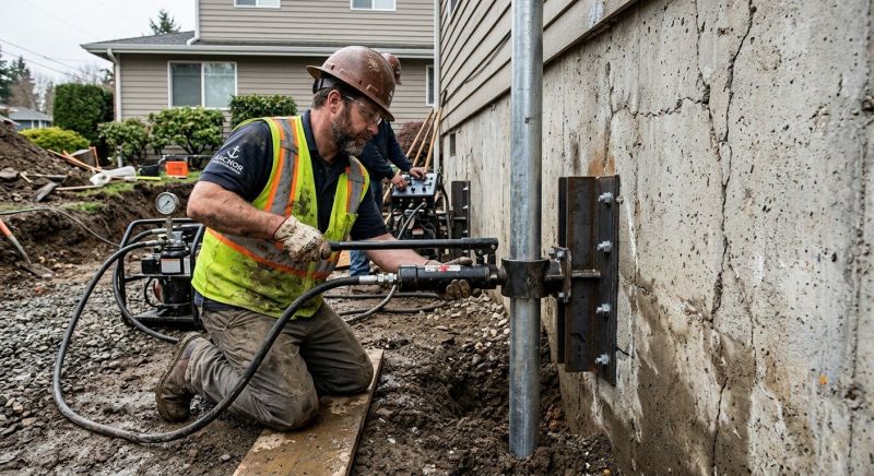 Concrete Foundation Leveling in Massillon, OH
