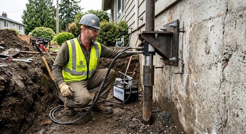 Concrete Foundation Leveling in Northfield, OH