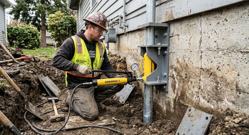 Concrete Foundation Leveling in Wooster, OH