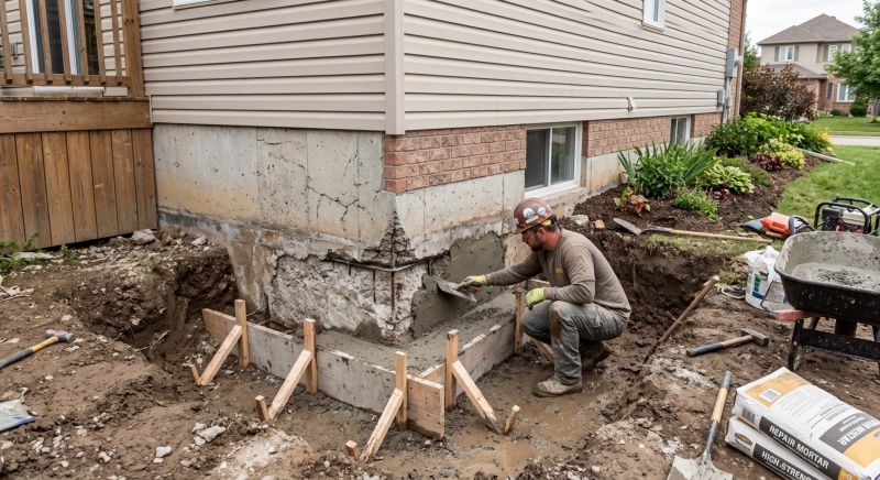 Concrete Foundation Repair in Massillon, OH