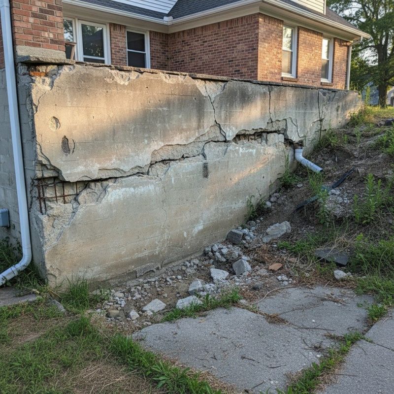 Cracked Foundation Repair in Canton, OH
