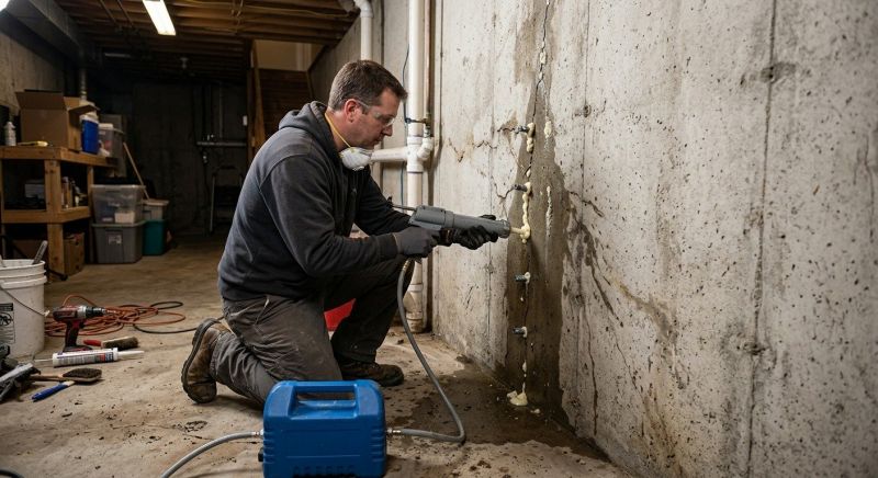 Cracked Foundation Repair in Streetsboro, OH