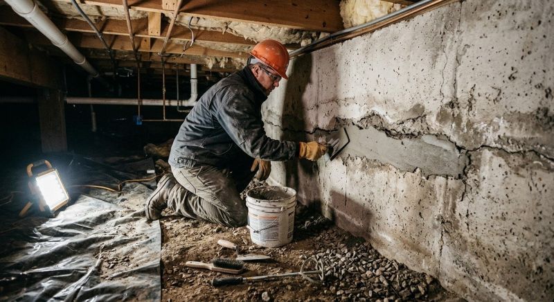 Crawlspace Foundation Repair in Richfield, OH