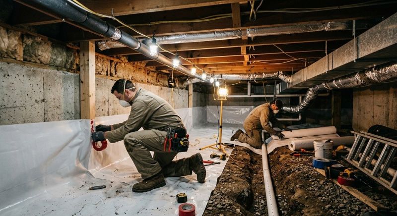 Crawlspace Repair in Summit County, OH