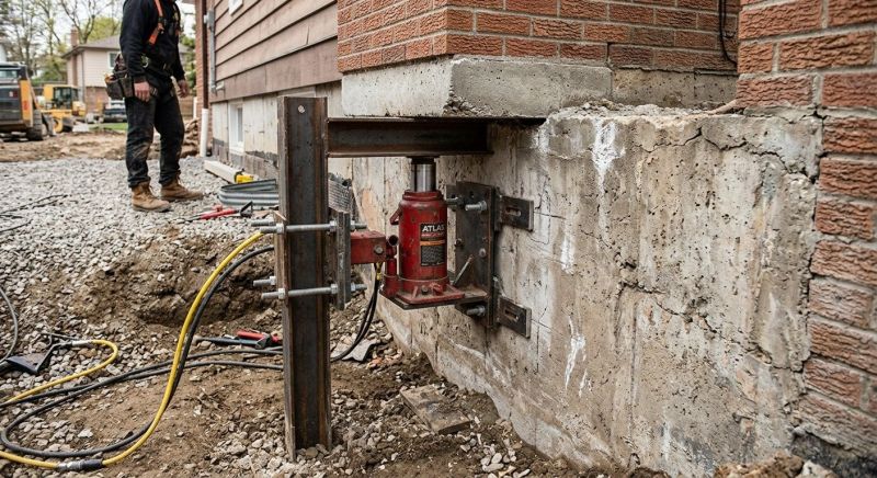 Foundation Jacking in Brecksville, OH