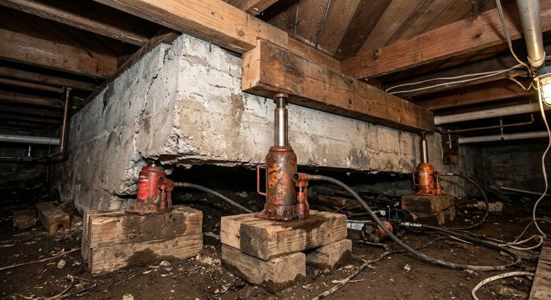 Foundation Jacking in Canal Fulton, OH