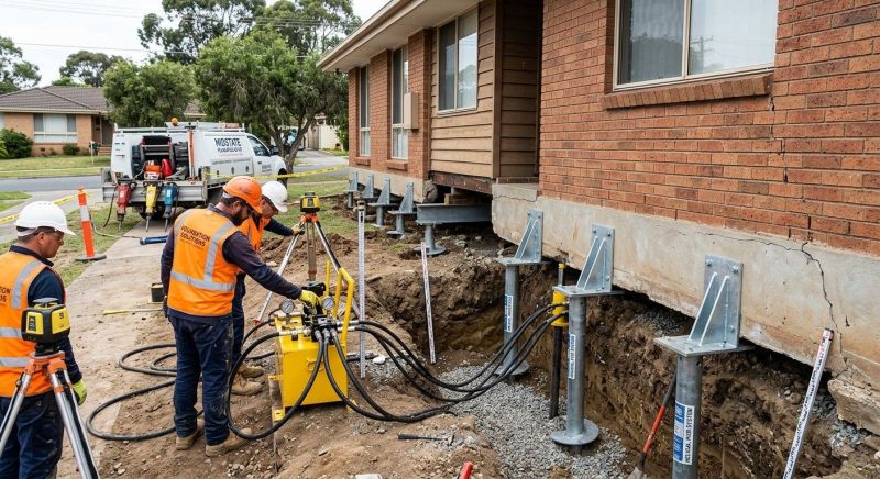 Foundation Jacking in Hudson, OH