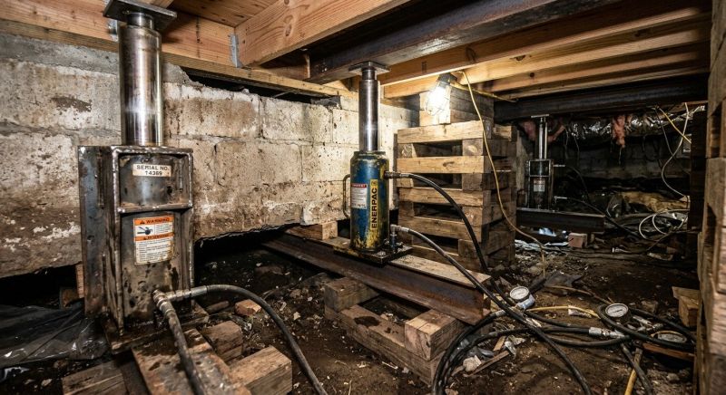Foundation Jacking in Massillon, OH