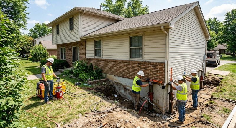 Foundation Jacking in North Canton, OH