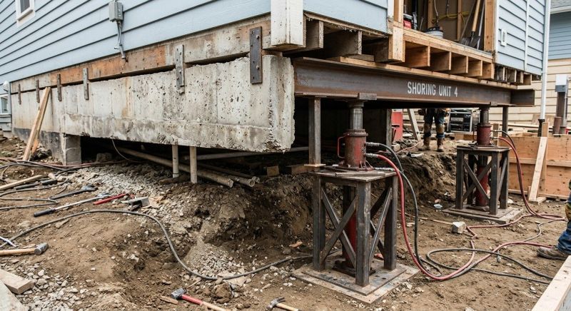 Foundation Jacking in Ravenna, OH