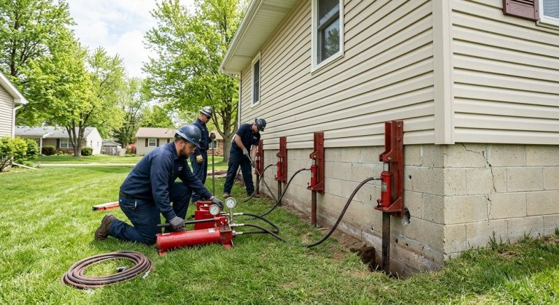 Foundation Jacking in Richfield, OH