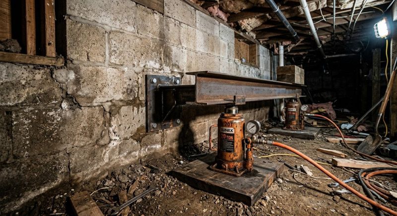 Foundation Jacking in Valley City, OH