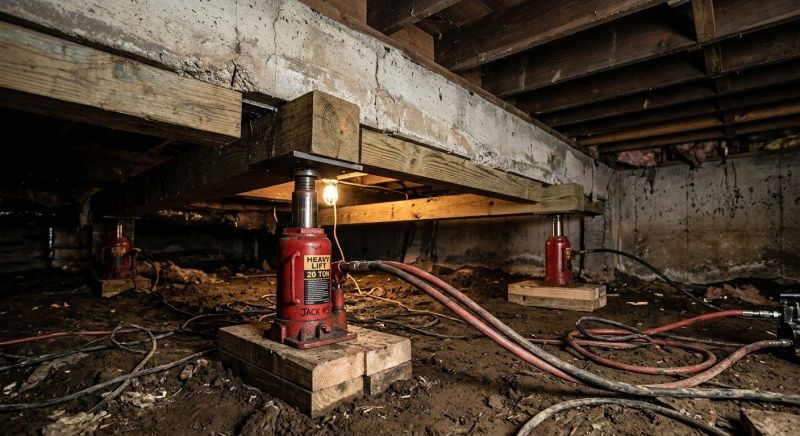 Foundation Jacking in West Salem, OH