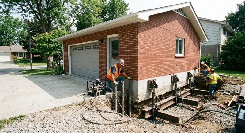 Foundation Lifting in Cuyahoga Falls, OH