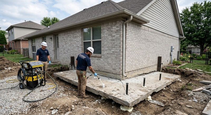 Foundation Lifting in Northfield, OH