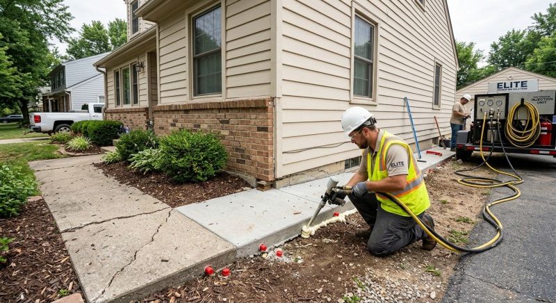 Foundation Lifting in Orrville, OH