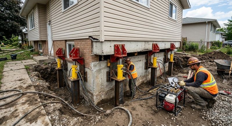 Foundation Lifting in Rittman, OH