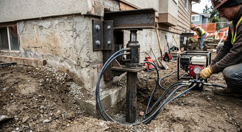 Foundation Lifting in Wayne County, OH