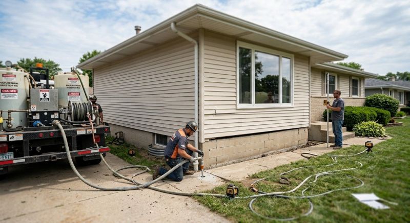 Foundation Lifting in Wayne County, OH