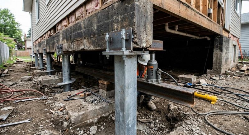 Foundation Raising in Brecksville, OH