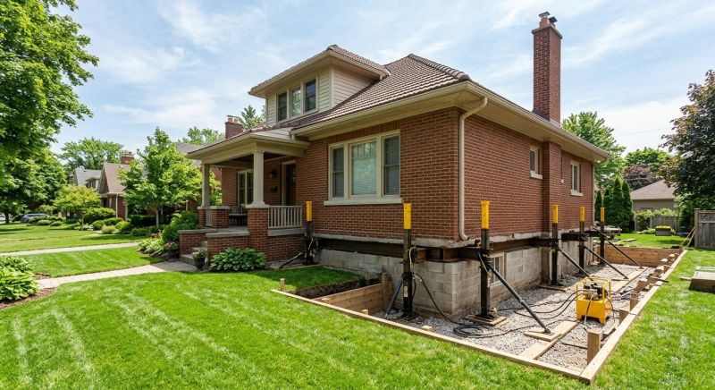 Foundation Raising in Broadview Heights, OH