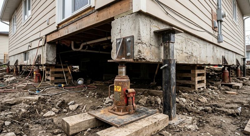 Foundation Raising in North Royalton, OH