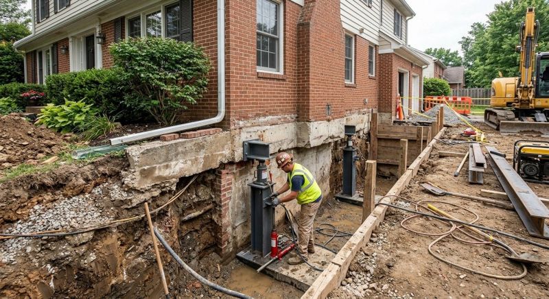 Foundation Raising in Rittman, OH