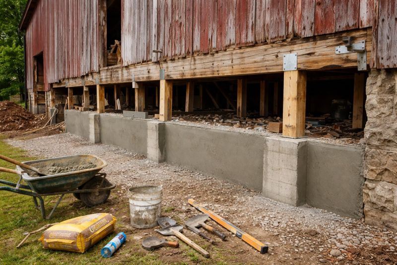 Foundation Renovation in Summit County, OH