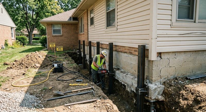 Foundation Renovation in Summit County, OH