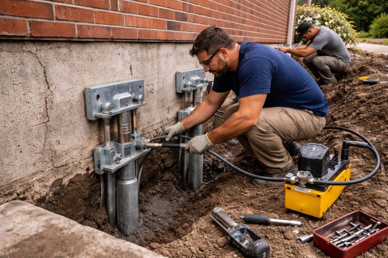 Foundation Repair in Brecksville, OH