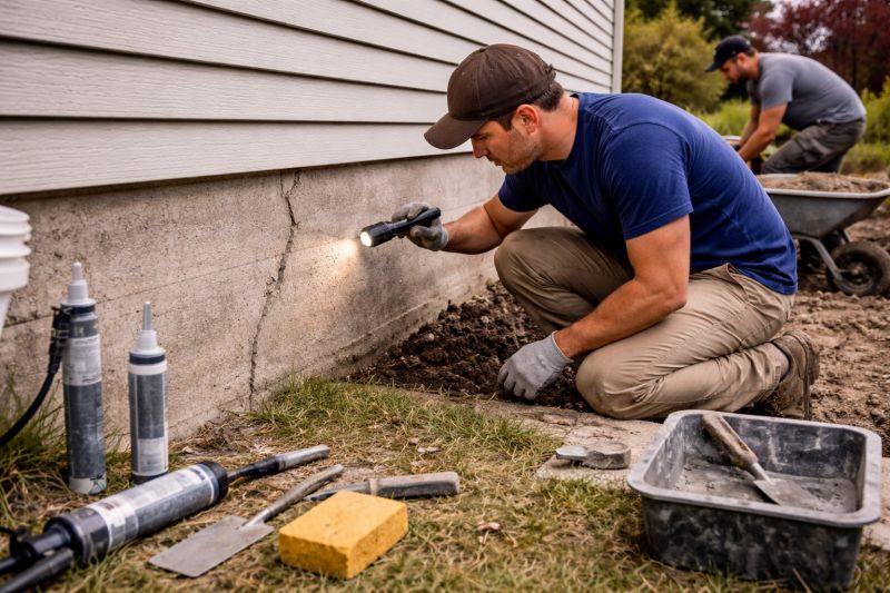 Foundation Repair in Hartville, OH