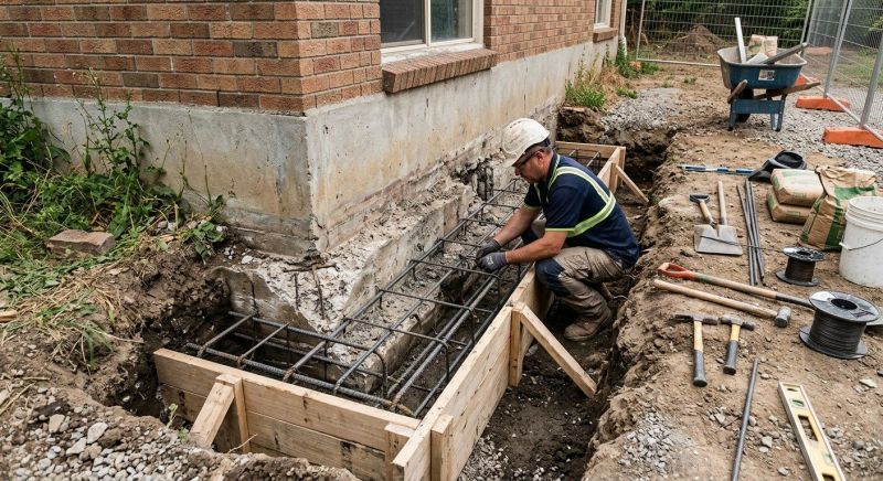Foundation Repair in Northfield, OH