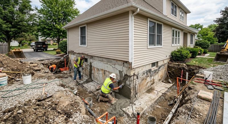 Foundation Restoration in Summit County, OH