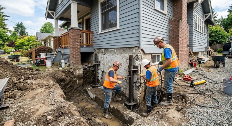 Foundation Stabilizing in Canal Fulton, OH