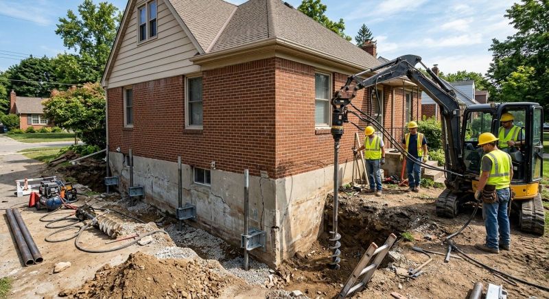 Foundation Stabilizing in Kent, OH