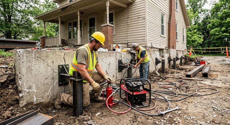 Foundation Stabilizing in Summit County, OH