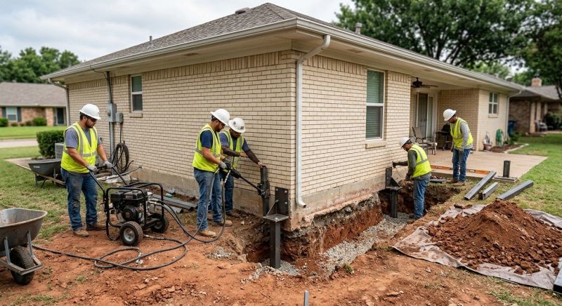 Foundation Stabilizing in Ravenna, OH