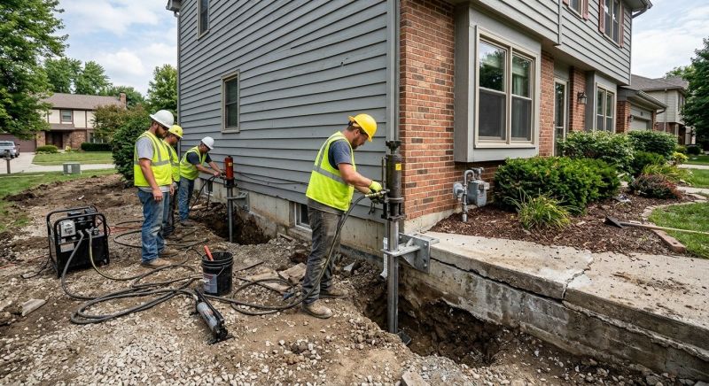 Foundation Stabilizing in Richfield, OH
