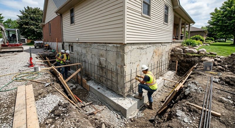 Foundation Strengthening in Summit County, OH