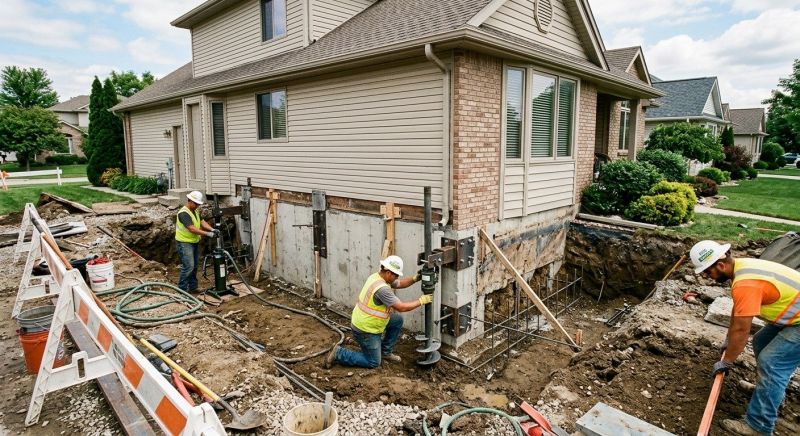 Foundation Strengthening in Summit County, OH