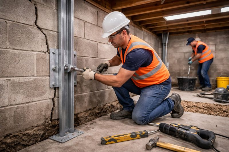 Foundation Structural Repair in Brunswick, OH