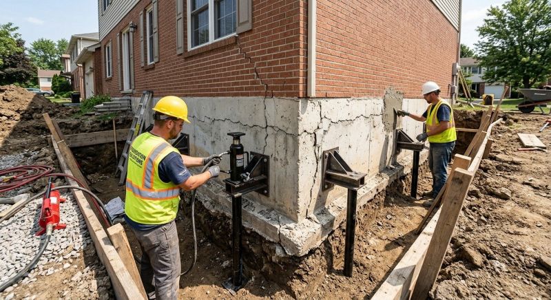 Foundation Structural Repair in Macedonia, OH