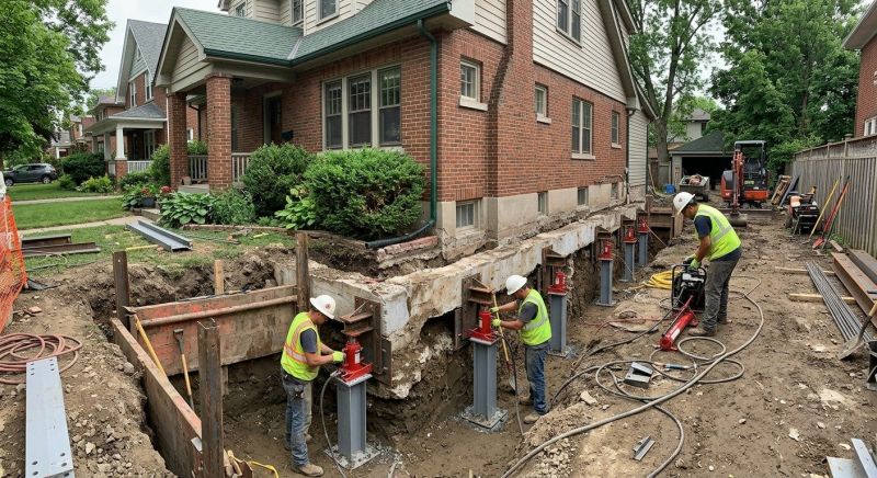 Foundation Underpinning in Summit County, OH