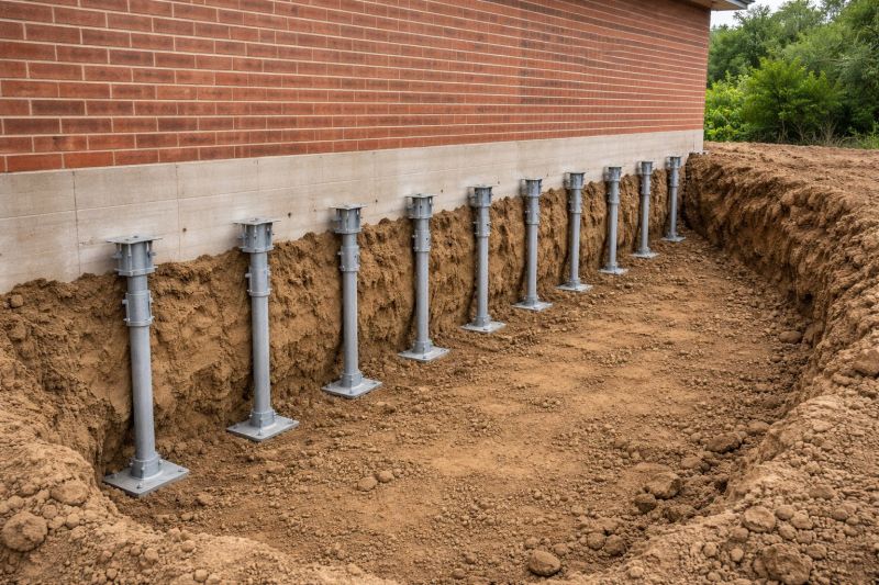 Helical Pile Installation in Summit County, OH